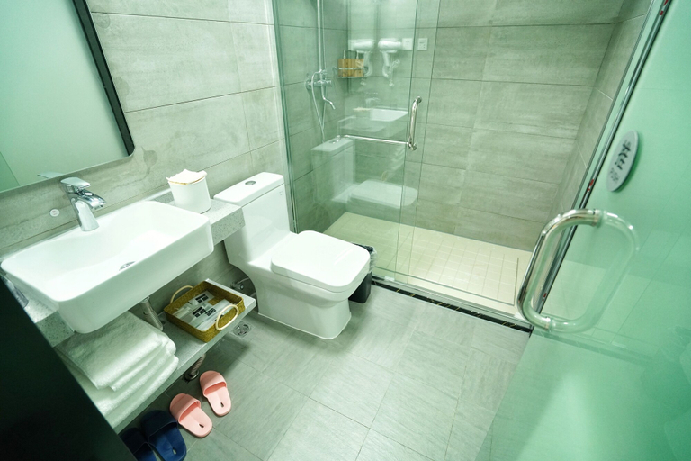 Bathroom 3, Hengdian Chayan Guest House, Jinhua