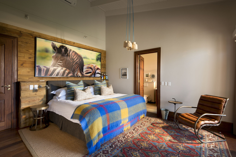 Bedroom 4, Kwandwe Fort House, Cacadu