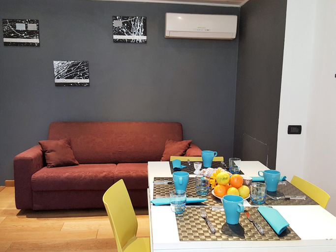 Living area, House Sole, Genova