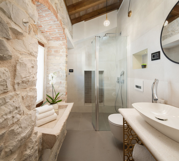 Bathroom 3, Luxury Rooms MA de Dominis - Adults Only, Split