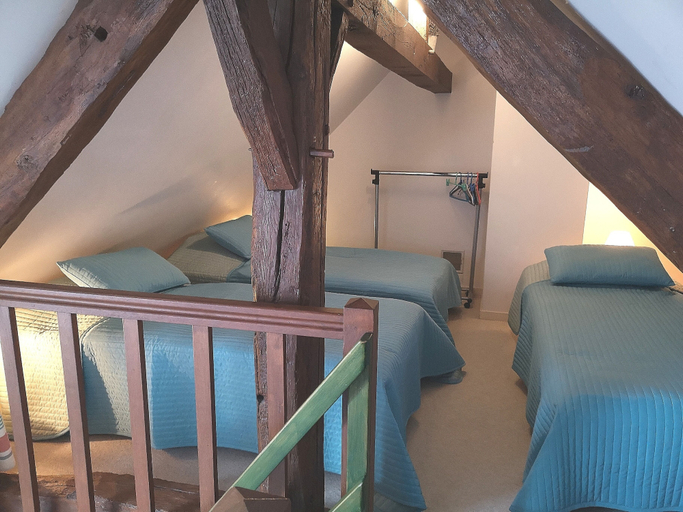 Bedroom 3, Gîtes LES Fougeres DU LAC, Indre