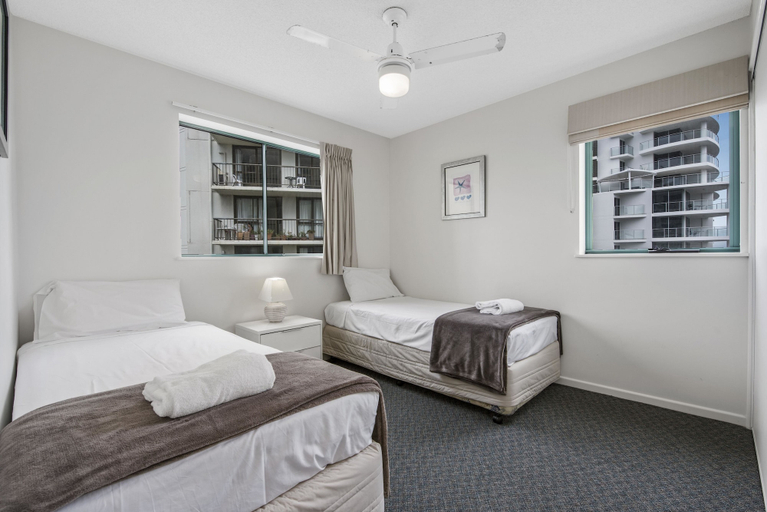 Bedroom 3, Key Largo Apartments, Maroochy - Maroochydore