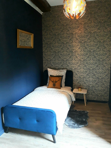 Bedroom 2, Le Manoir des Haies, Côtes-d'Armor