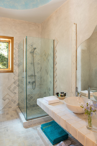 Bathroom 4, Mitsis Selection Blue Domes, South Aegean