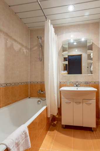 Bathroom 3, Apart Hotel Volga, North-Eastern
