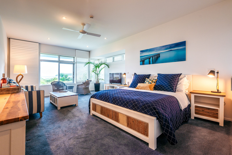 Bedroom 3, Waiheke Waterfront Lodge, Auckland