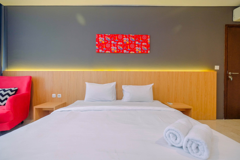 Bedroom 3, Modern and Spacious 2BR L'Avenue Apartment, South Jakarta