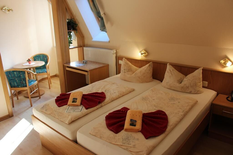 Bedroom 3, Pension Zur Grünen Eiche, Saalfeld-Rudolstadt