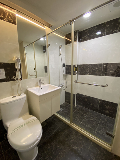 Bathroom 4, Dreamer Hotel, Chiayi County