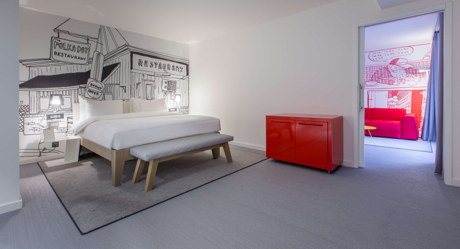 Bedroom 4, Radisson RED Brussels, Bruxelles