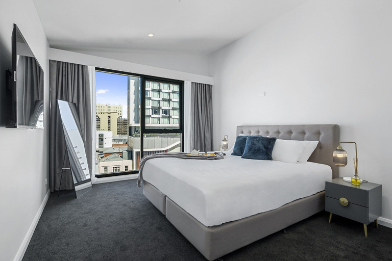 Bedroom 3, Hobart City Apartments, Hobart