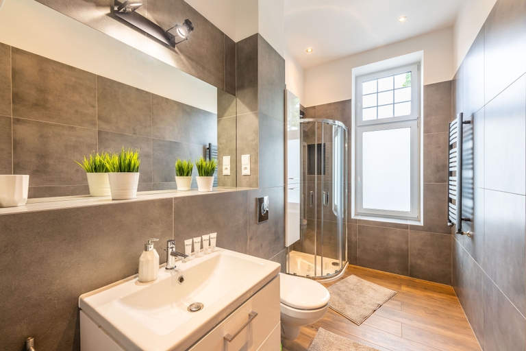 Bathroom, Victus Apartamenty - Rewa, Sopot