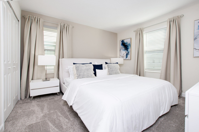Bedroom 2, 9 Bed 5 Ba Villa with Games, Pool & Spa, Osceola