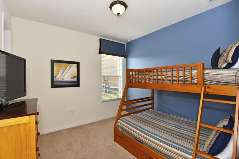 Bedroom 3, Watersong Resort - 5 bed - Private Pool - IHR 3095, Polk