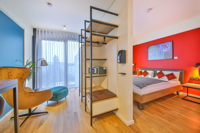 Bedroom 4, Aeronaut Serviced Apartments Neukölln-Kreuzberg powered by Pearl 1, Berlin