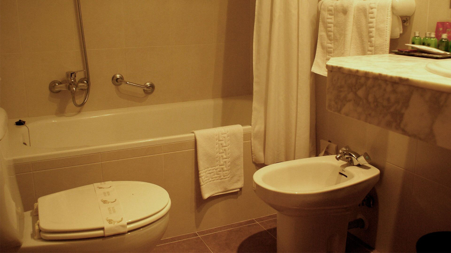 Bathroom 4, Hotel Edelweiss, Lleida