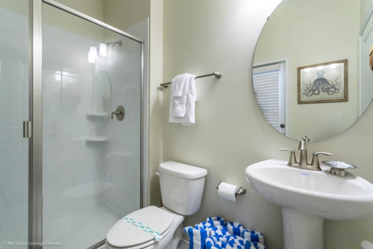 Bathroom 4, 6 Bedroom Resort Villa With Spa, Osceola