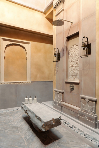 Bathroom 5, Six Senses Fort Barwara, Sawai Madhopur