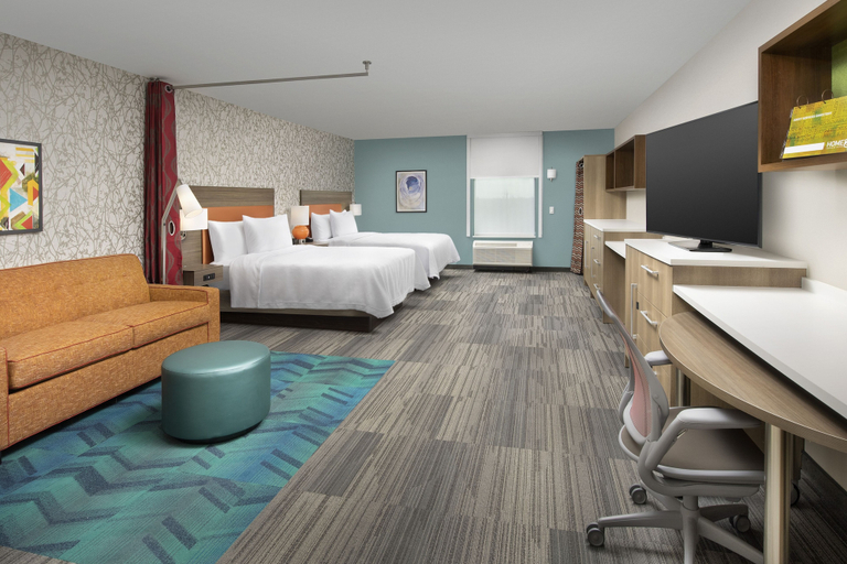 Bedroom 3, Home2 Suites by Hilton Clovis Fresno Airport, Fresno