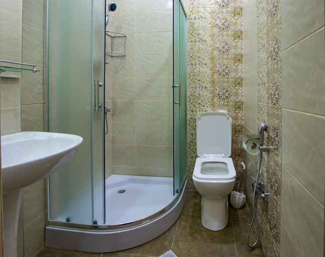 Bathroom 4, Khamsa Hostel, Baku