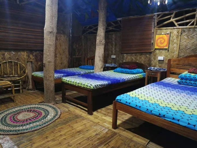 Bedroom 3, Bamboo Nest Palawan - Hostel, Puerto Princesa City