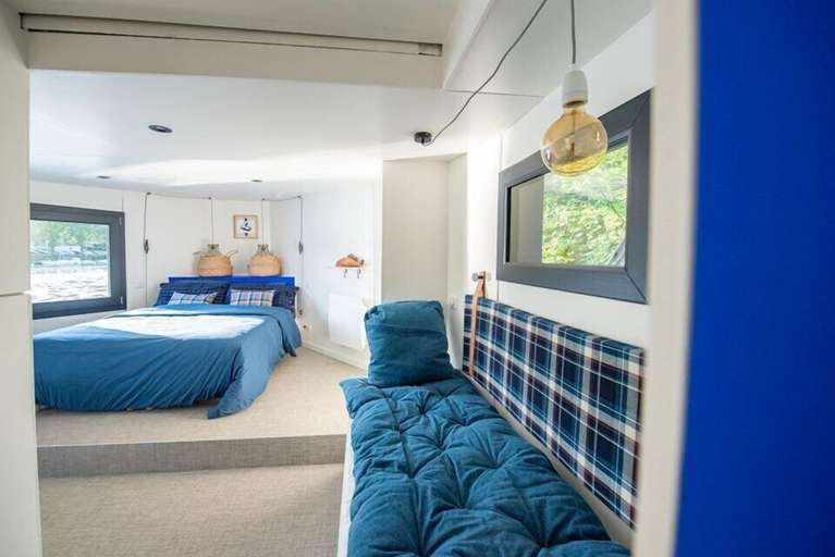 Bedroom 3, Péniche Carpe Diem La Rivière House, Loire-Atlantique