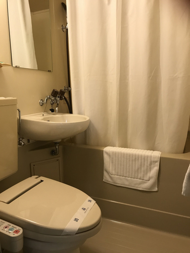 Bathroom, Business Inn Tanimachi, Osaka