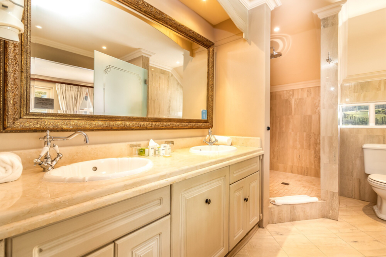 Bathroom 5, L Ermitage Franschhoek Chateau andVillas Hotel, Cape Winelands