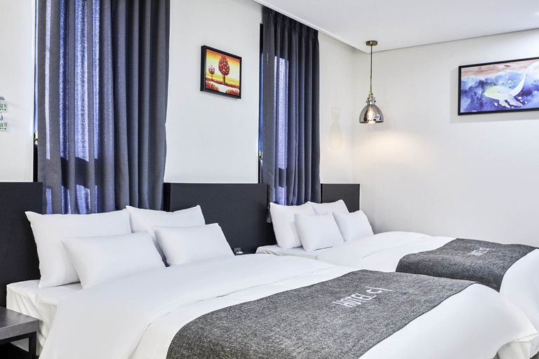Bedroom 4, Osan Hotel D Benikea, Pyeongtaek