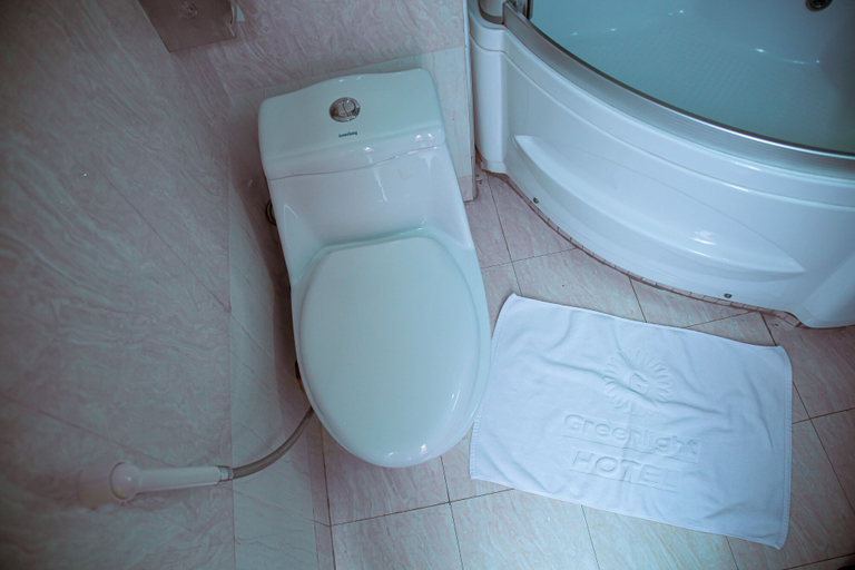 Bathroom 4, Greenlight Hotel, Ilala