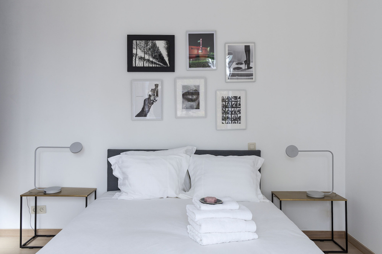 Bedroom 3, Unit 1 - Stylish Smart Home with Private Parking, Bruxelles