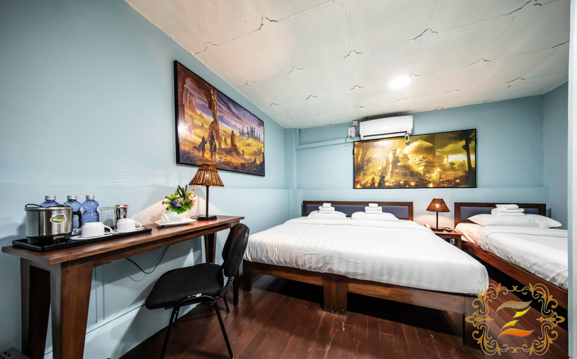 Bedroom 1, Hotel Zara, Yangon