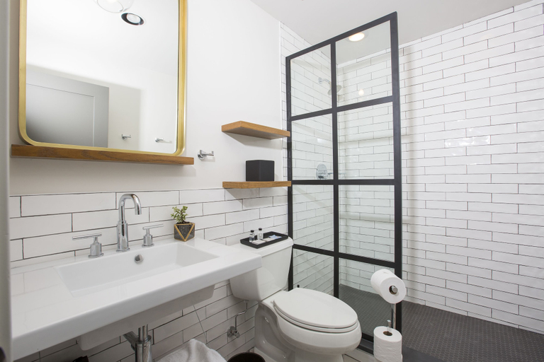 Bathroom 3, Wicker Park Inn, Cook