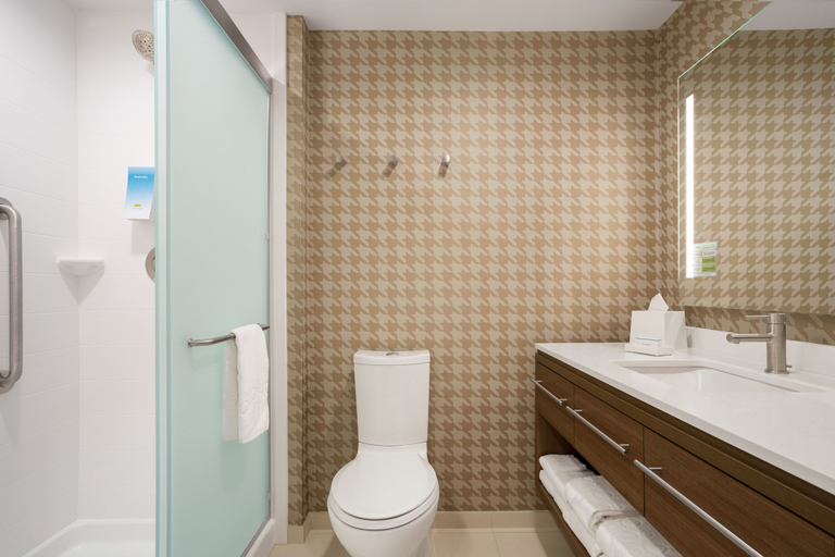 Bathroom 4, Home2 Suites by Hilton New Brunswick, NJ, Middlesex