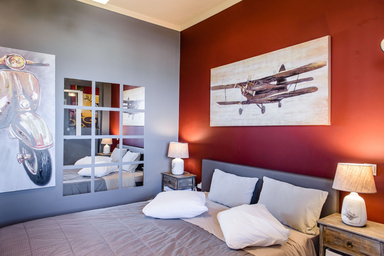 Bedroom 2, Peris Panoramic Villa Galaxy near Athens Airport, Attica