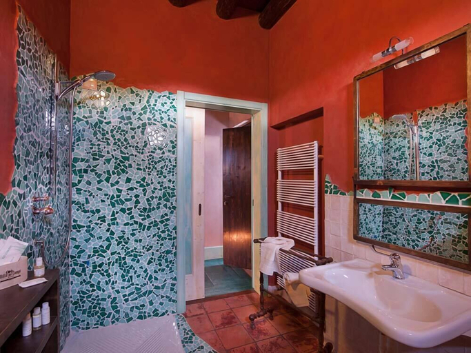 Bathroom 5, Boutique Hotel Villa dei Campi, Brescia