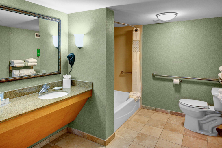 Bathroom 5, Hampton Inn & Suites Atlanta/Duluth/Gwinnett County, Gwinnett