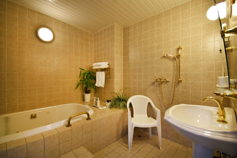 Bathroom 3, Hotel Nishikan, Hakuba