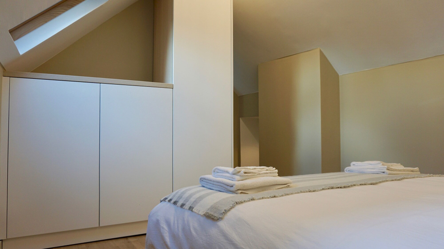 Bedroom 4, Unit 8 - Charming Loft Apt. Near Avenue Louise, Bruxelles