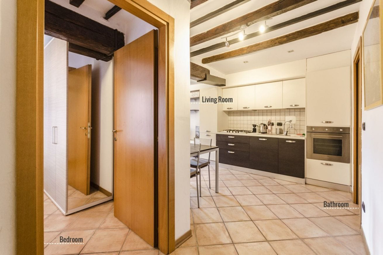 Private kitchen 2, Galluzzi Suite, Bologna