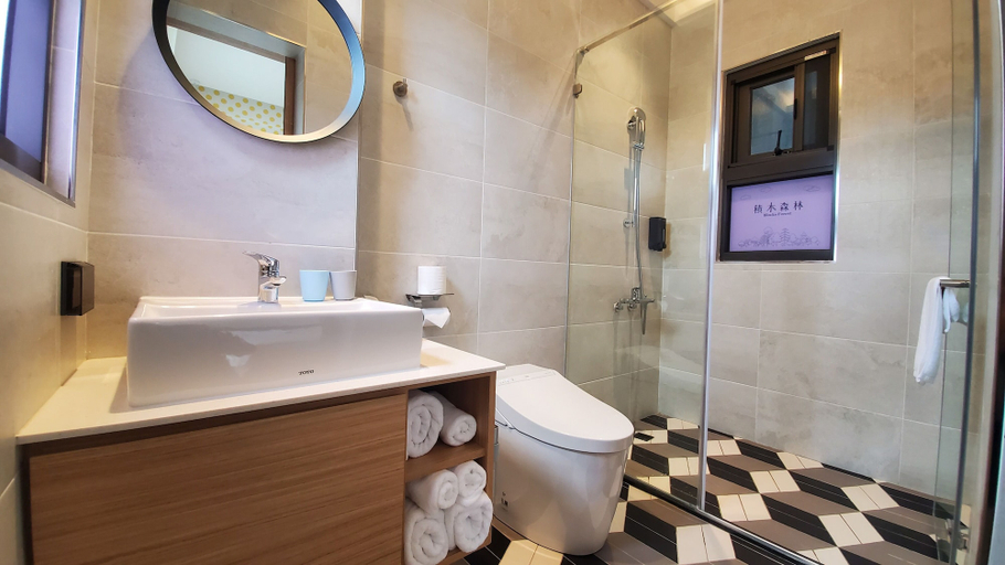 Bathroom, Building block forest, Taitung