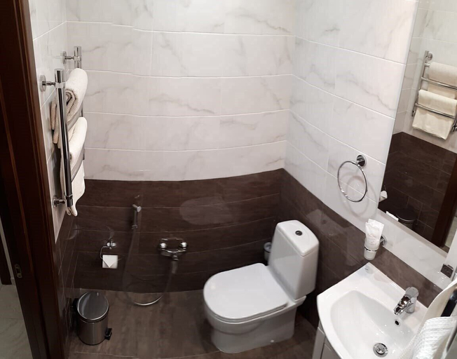 Bathroom 2, Hotel Day and Night on Profsoyuznoy, Western