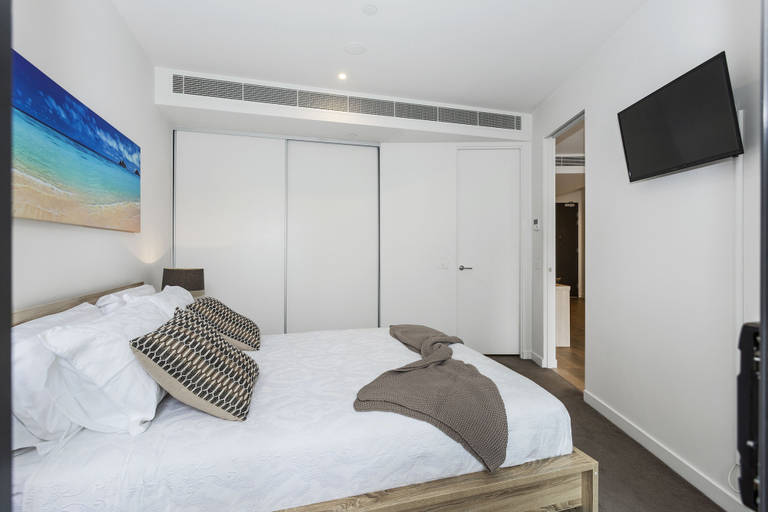 Bedroom 3, Sandy Hill Apartments by Ready Set Host, Melbourne