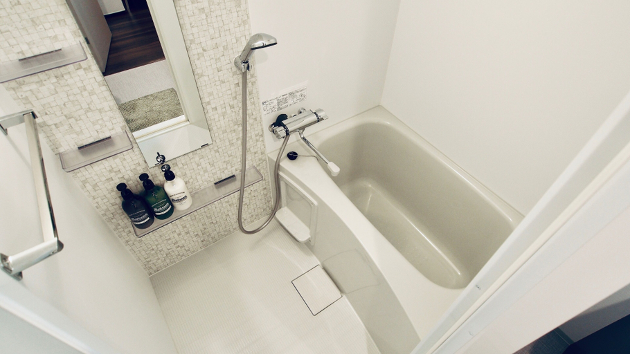 Bathroom, Ikegami Sky Garden Apartment, Ōta