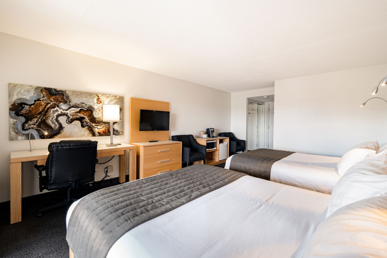 Bedroom 2, Hôtel de la Rive, Le Bas-Richelieu