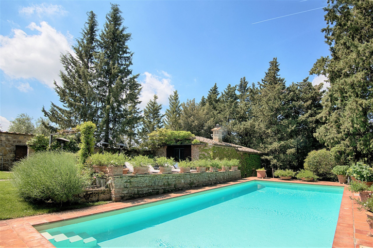 Sport & Beauty 5, Villa in Castellina w. Pool, Garden & Winery, Siena