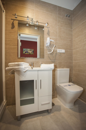 Bathroom 5, Hostal Aresol, Madrid