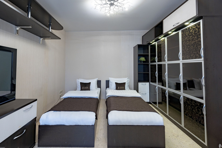 Bedroom 2, Inndays Apartment on Nagornaya 3, South-Western