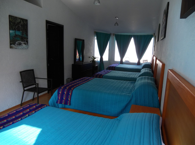 Bedroom 3, Casa Culhuac, Mexico City