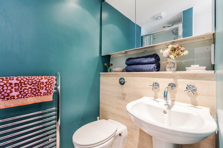 Bathroom 3, Modern Holland Park apartment, London